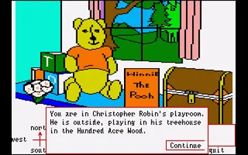 Winnie the Pooh in the Hundred Acre Wood screen shot game playing